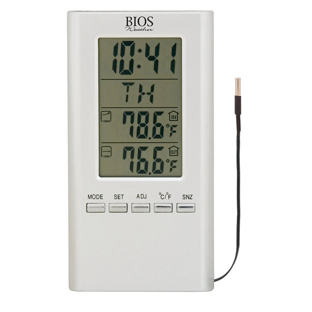 BIOS Weather Indoor & Outdoor Digital Thermometers, Wired - Restaurant Equipment and Smallwares - Canadian Distribution