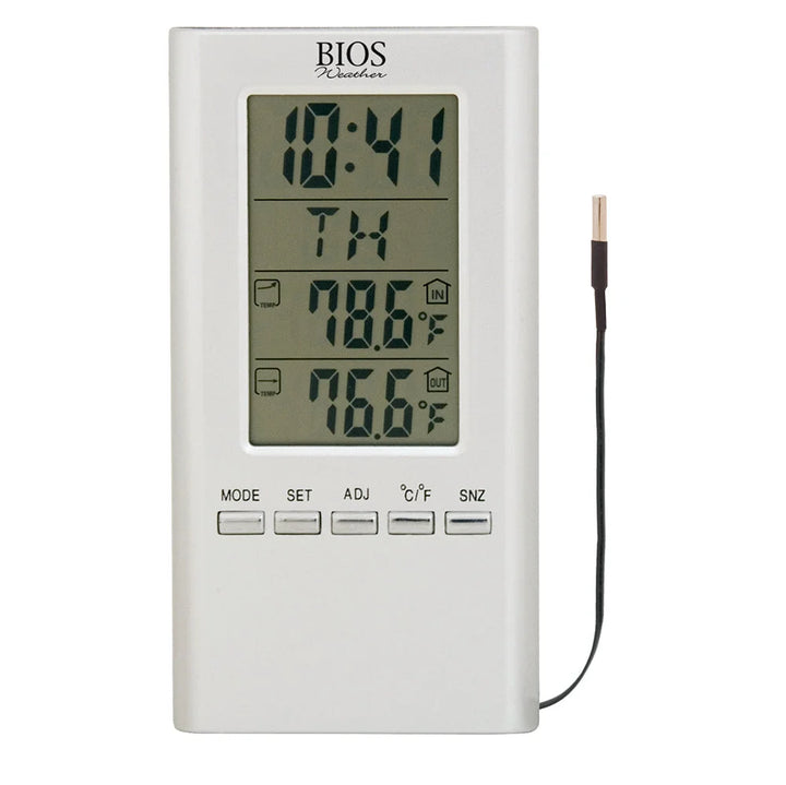 BIOS Weather Indoor & Outdoor Digital Thermometers, Wired - Restaurant Equipment and Smallwares - Canadian Distribution