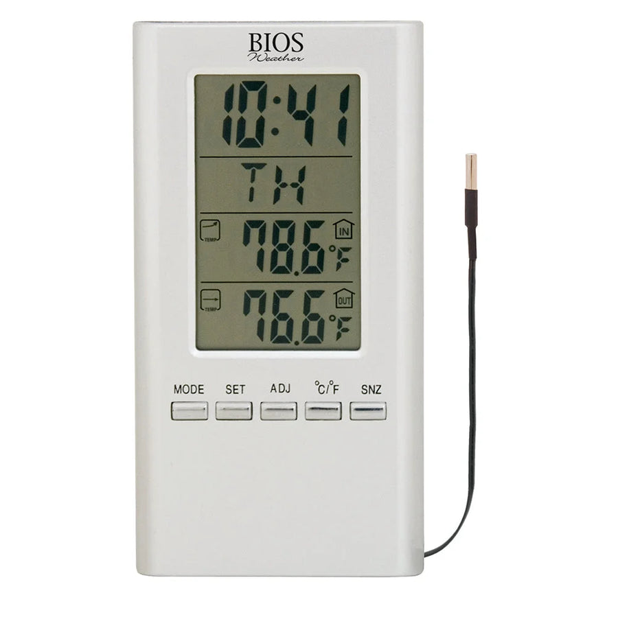 BIOS Weather Indoor & Outdoor Digital Thermometers, Wired - Restaurant Equipment and Smallwares - Canadian Distribution