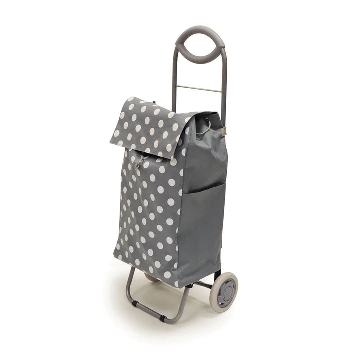 BIOS Living Rolling Shopping Carts, Grey With White Polka Dots - Restaurant Equipment and Smallwares - Canadian Distribution
