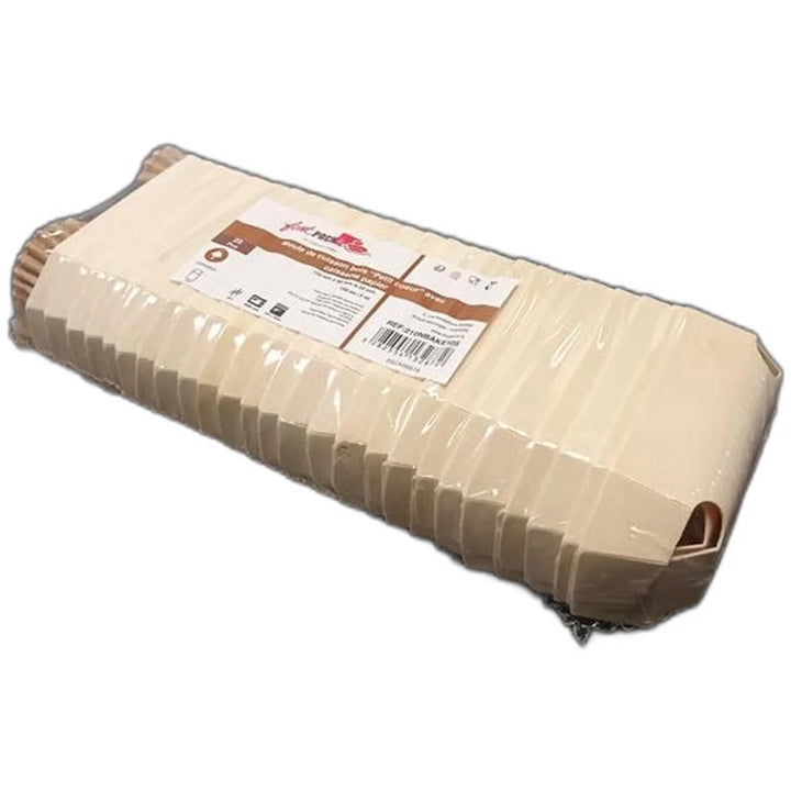 Packnwood 5oz Petit Coeuri Wooden Baking Molds - 25 Units/Each, 14 Eaches/Case - Restaurant Equipment and Smallwares - Canadian Distribution - Ships Free Within Canada on Orders Above CAD $199