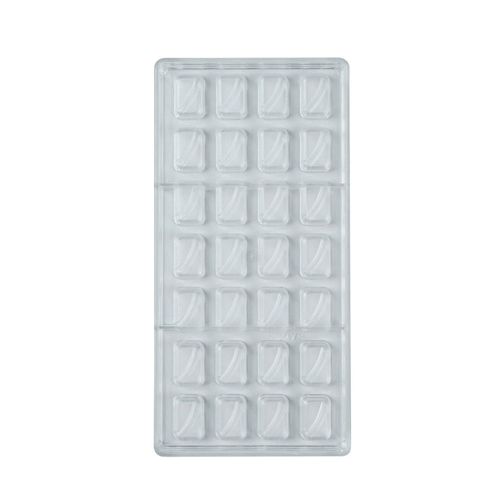 Restaurantware Pastry Tek 28-Compartment Wave Candy & Chocolate Molds, Polycarbonate - Restaurant Equipment and Smallwares - Canadian Distribution