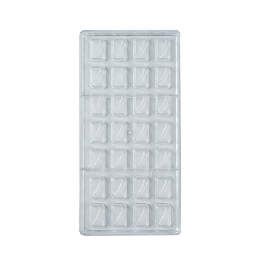Restaurantware Pastry Tek 28-Compartment Wave Candy & Chocolate Molds, Polycarbonate - Restaurant Equipment and Smallwares - Canadian Distribution