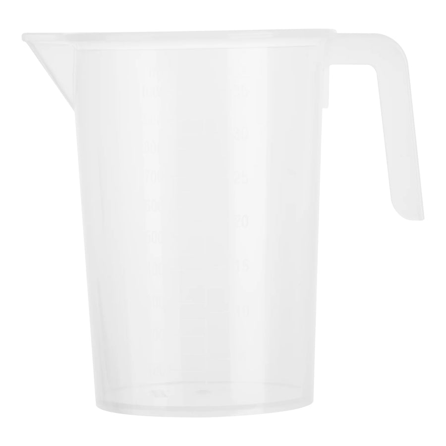 Restaurantware RW Base 1 Quart Measuring Cups, Plastic, Clear, 5.25 x 3.75 x 6.25 Inch - Restaurant Equipment and Smallwares - Canadian Distribution