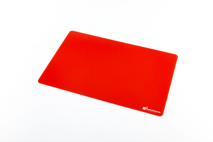 Restaurantware Rw Base Rectangular Flexible Cutting Board, 18 X 12 Inch, Assorted Colours - Restaurant Equipment and Smallwares - Canadian Distribution