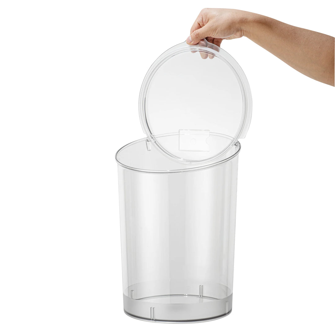 Restaurantware Met Lux 4 Gallon Storage Jars, Clear, Plastic, 9.75 x 9.75 x 13.75 Inch - Restaurant Equipment and Smallwares - Canadian Distribution