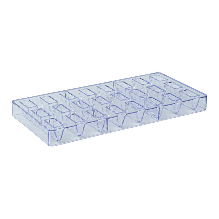 Restaurantware Pastry Tek 24-Compartment Triangle Bar Candy & Chocolate Molds, Polycarbonate - Restaurant Equipment and Smallwares - Canadian Distribution
