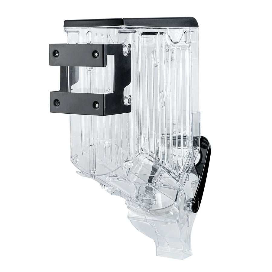 Restaurantware Met Lux 3.50 Gallon Wall Mount Cereal Dispensers, Plastic, 22.50 x 13.50 x 6 Inch - Restaurant Equipment and Smallwares - Canadian Distribution