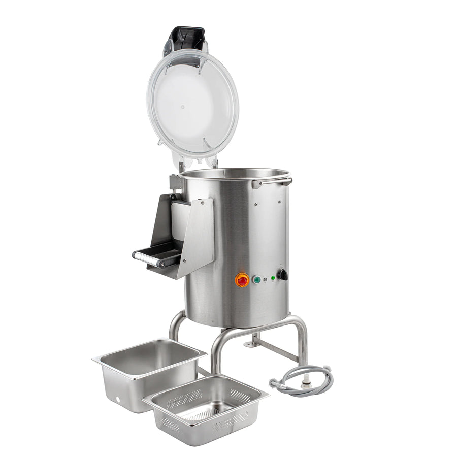 Restaurantware Hi Tek Potato Peeler, Stainless Steel, 110 Volt - Restaurant Equipment and Smallwares - Canadian Distribution