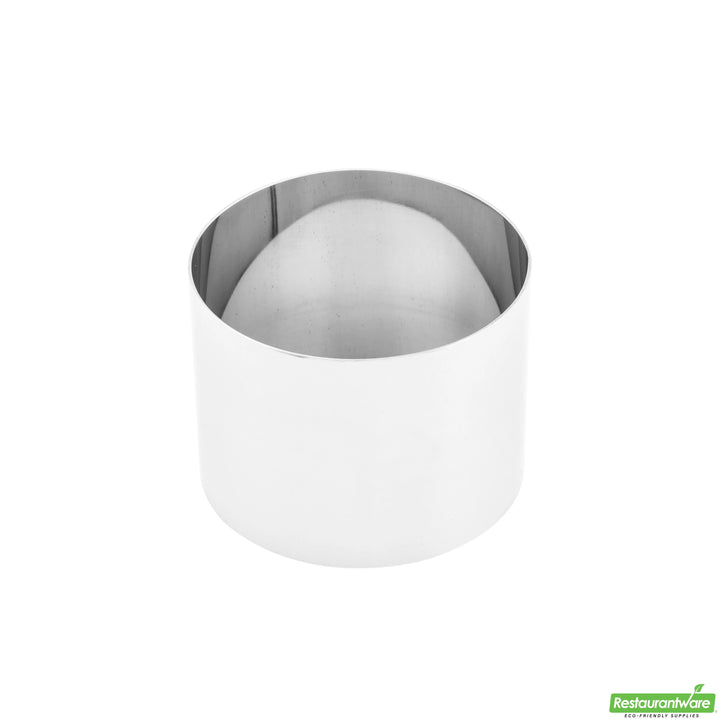 Restaurantware Stainless Steel Round Pastry Ring Mold, 3X2.38In - Restaurant Equipment and Smallwares - Canadian Distribution