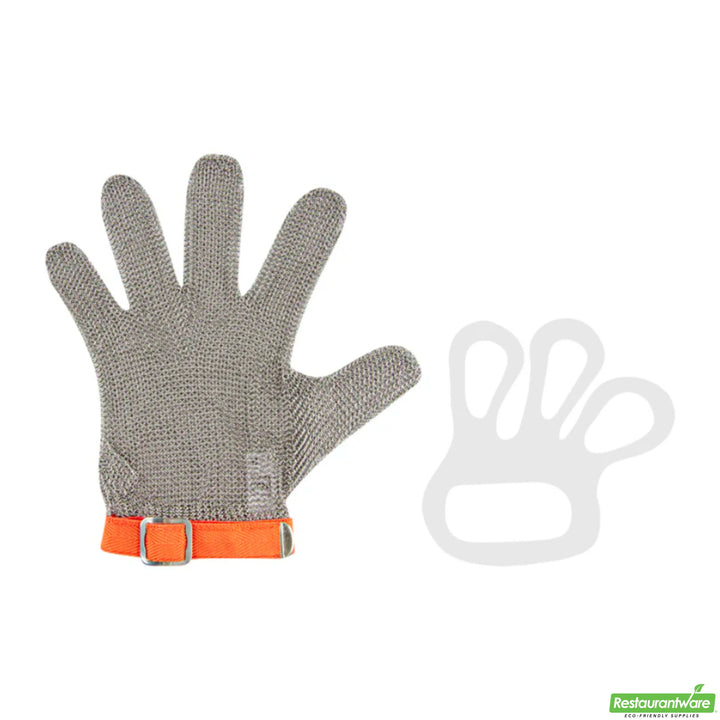 Restaurantware Life Protector Extra-Large Cut-Resistant Gloves, Fiber & Stainless Steel Mesh, Level 9, 10.25 x 5.25In - Restaurant Equipment and Smallwares - Canadian Distribution