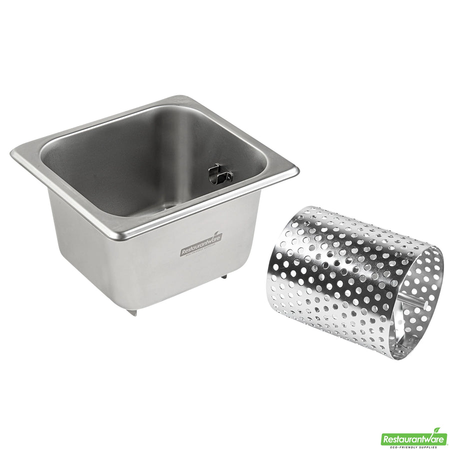 Restaurantware Met Lux White Stainless Steel Butter Wheel Spreader, 10.25 x 10.25 x 10.25In - Restaurant Equipment and Smallwares - Canadian Distribution