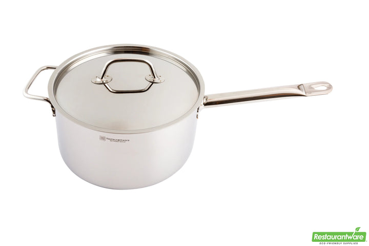 Restaurantware Met Lux Stainless Steel Lid, For 6 Quart Sauce Pan - Restaurant Equipment and Smallwares - Canadian Distribution
