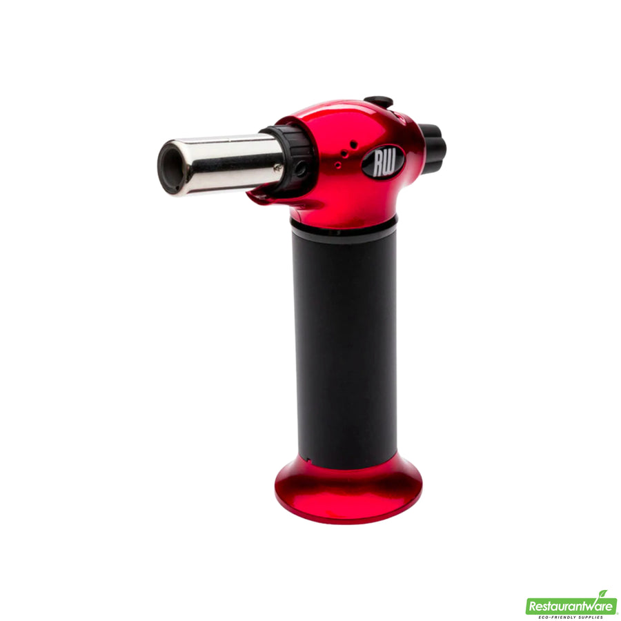 Restaurantware Rw Pyro Stainless Steel Butane Kitchen Torch, With Adjustable Dial, 5.25 X 2.5 X 6.75 Inch - Restaurant Equipment and Smallwares - Canadian Distribution