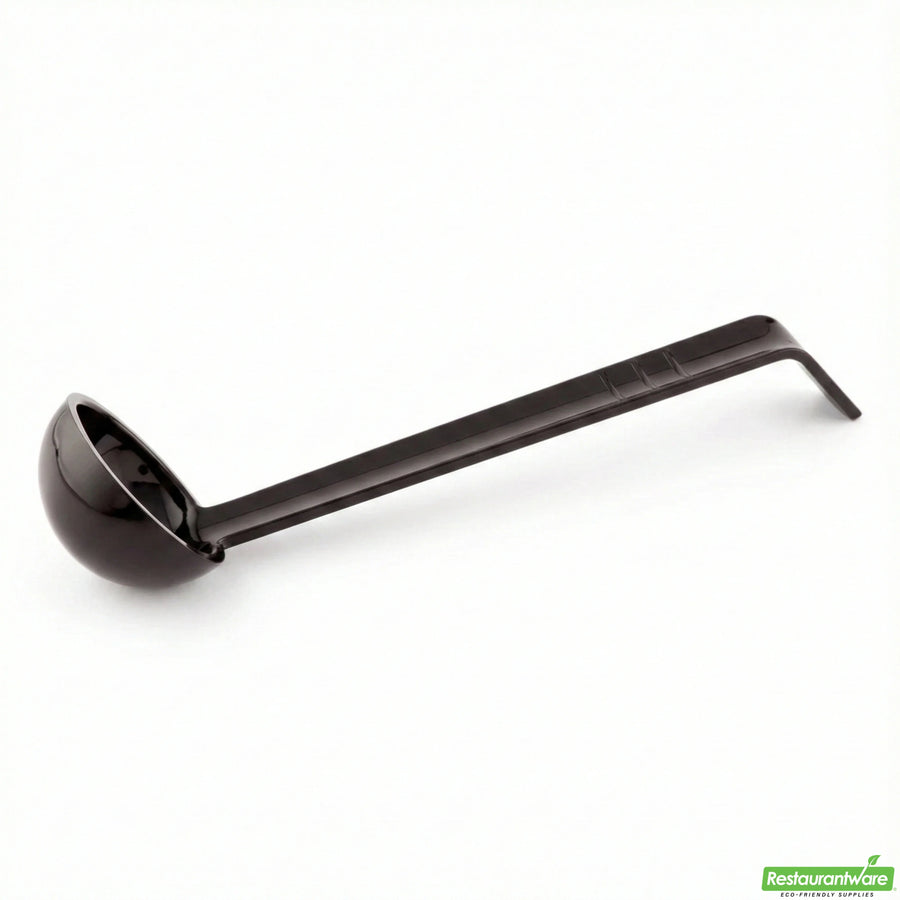 Restaurantware 8.5In Black Plastic Ladle - Restaurant Equipment and Smallwares - Canadian Distribution