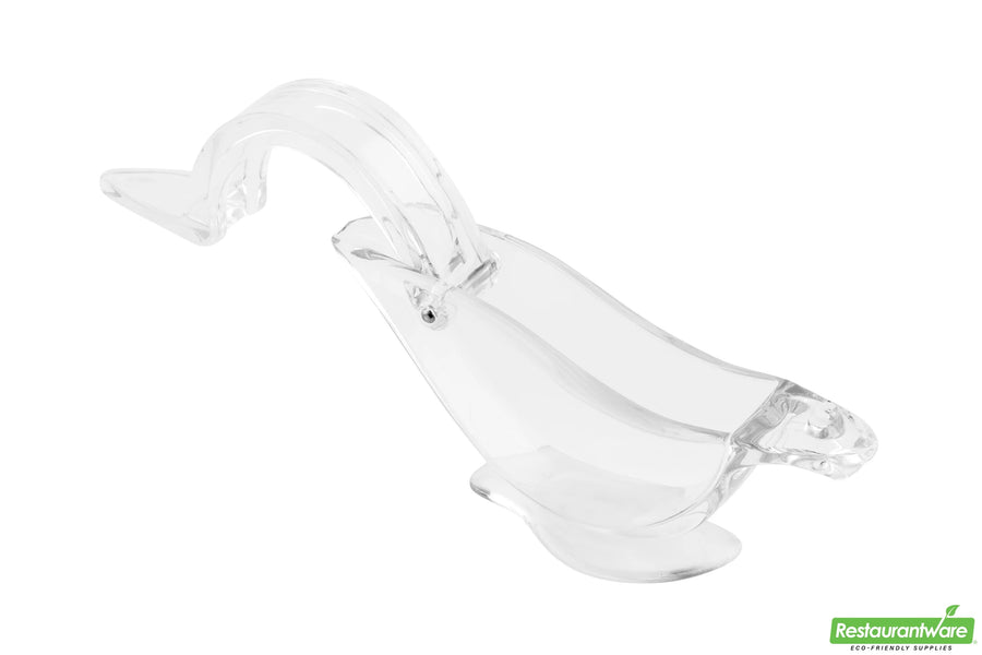 Restaurantware Press Art Plastic Lemon & Lime Juicer - Restaurant Equipment and Smallwares - Canadian Distribution