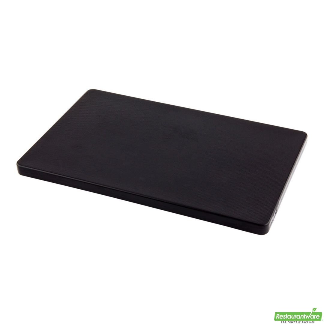 Restaurantware Bar Lux Professional Use Black Cutting Board, 6 X 10 Inch, Non-Slip - Restaurant Equipment and Smallwares - Canadian Distribution