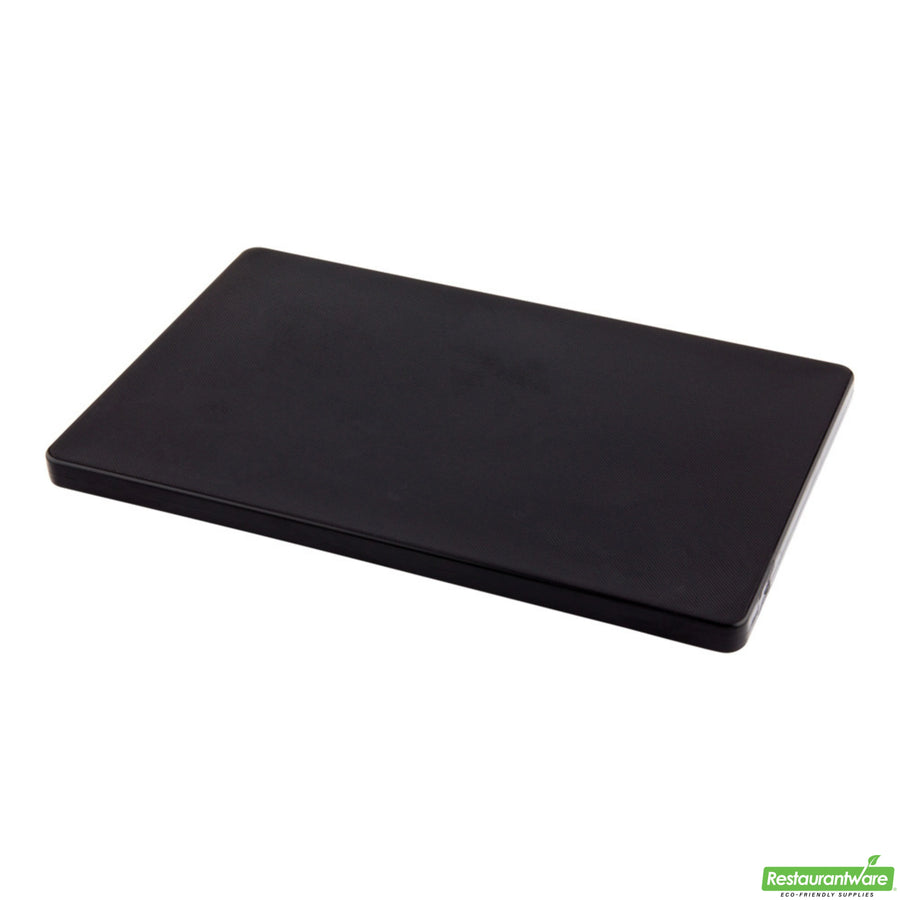 Restaurantware Bar Lux Professional Use Black Cutting Board, 6 X 10 Inch, Non-Slip - Restaurant Equipment and Smallwares - Canadian Distribution