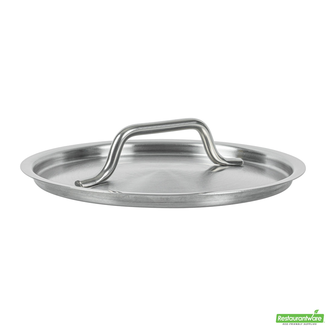 Restaurantware Met Lux Stainless Steel Lid, For 1.5 Quart Sauce Pan - Restaurant Equipment and Smallwares - Canadian Distribution - Ships Free Within Canada on Orders Above CAD $199