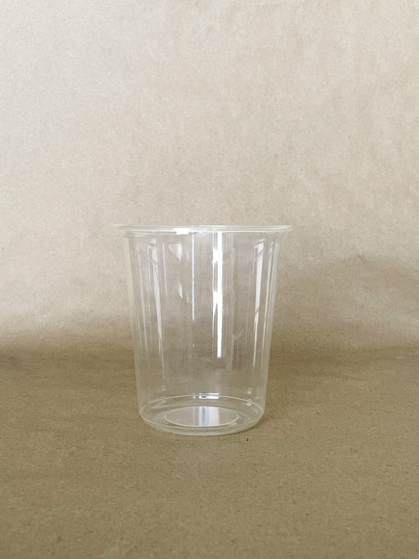 PLA Round Deli Container - 8/12/16/32 oz - 500cs BPI - Disposable Take Away Food Packaging - Canadian Distribution