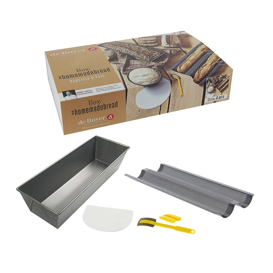 DE BUYER Home Baking Bread 4-piece Box Set