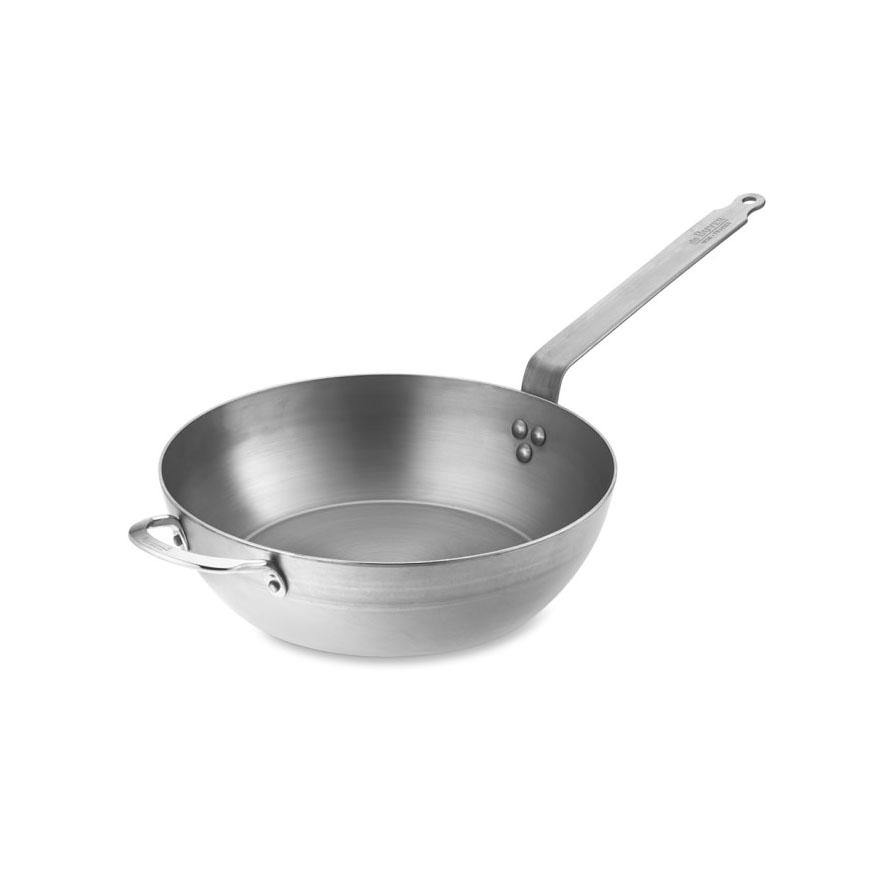 DE BUYER Mineral B Country Frypan with Handle, 12.5"/32cm
