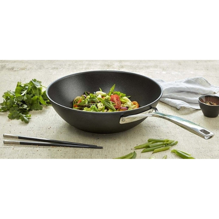 DEMEYERE Alu Pro Induction Non Stick Wok, 12"/30cm