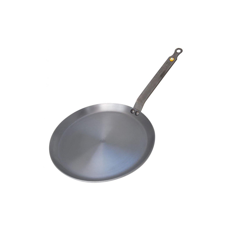DE BUYER Mineral B Carbon Steel Crepe Pan, 12 in (30 cm) - Canadian Distribution - Ships Free Within Canada on Orders Above CAD $199