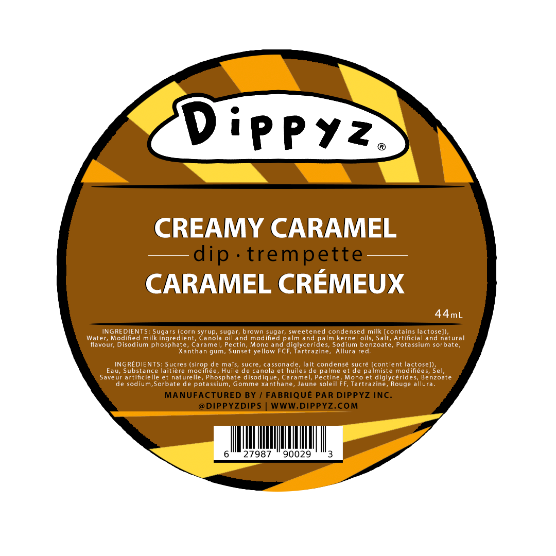 Creamy Caramel Dips (48 x 44ml) - Dippyz | Concession and Carnival Foodservice Supplies Canada