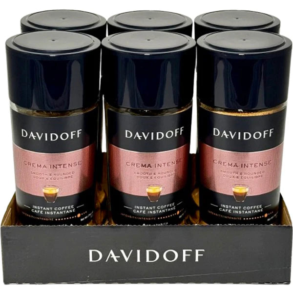Davidoff - Crema Intense Instant Coffee - 6 x 90gr - Canadian Distribution
