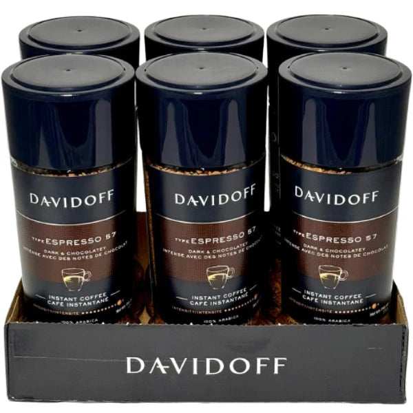 Davidoff - Espresso 57 Instant Coffee - 6 x 100gr - Canadian Distribution