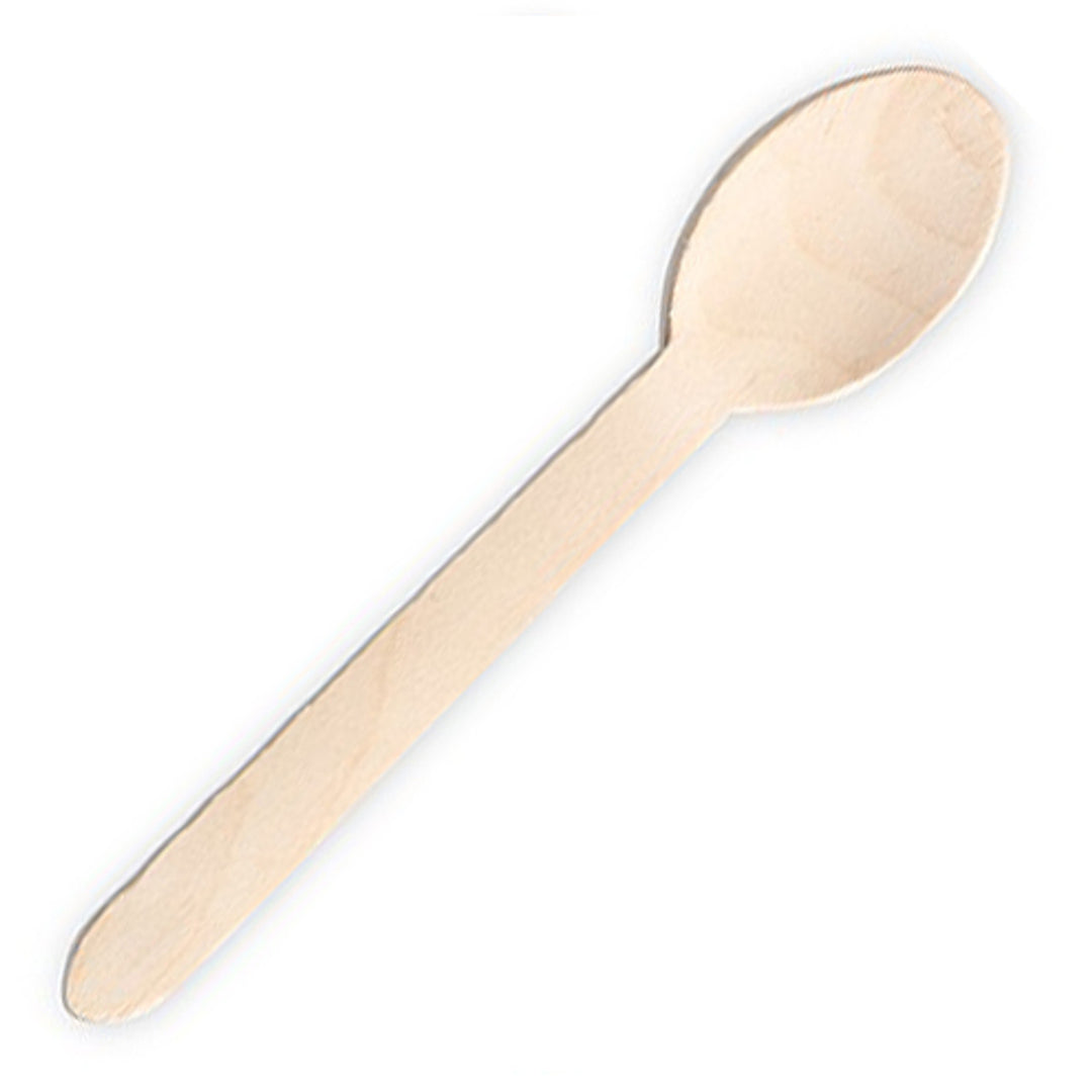 Wooden Spoon - 1000ct - Restaurant Packaging - Masterpiece Foods - Canadian Distribution