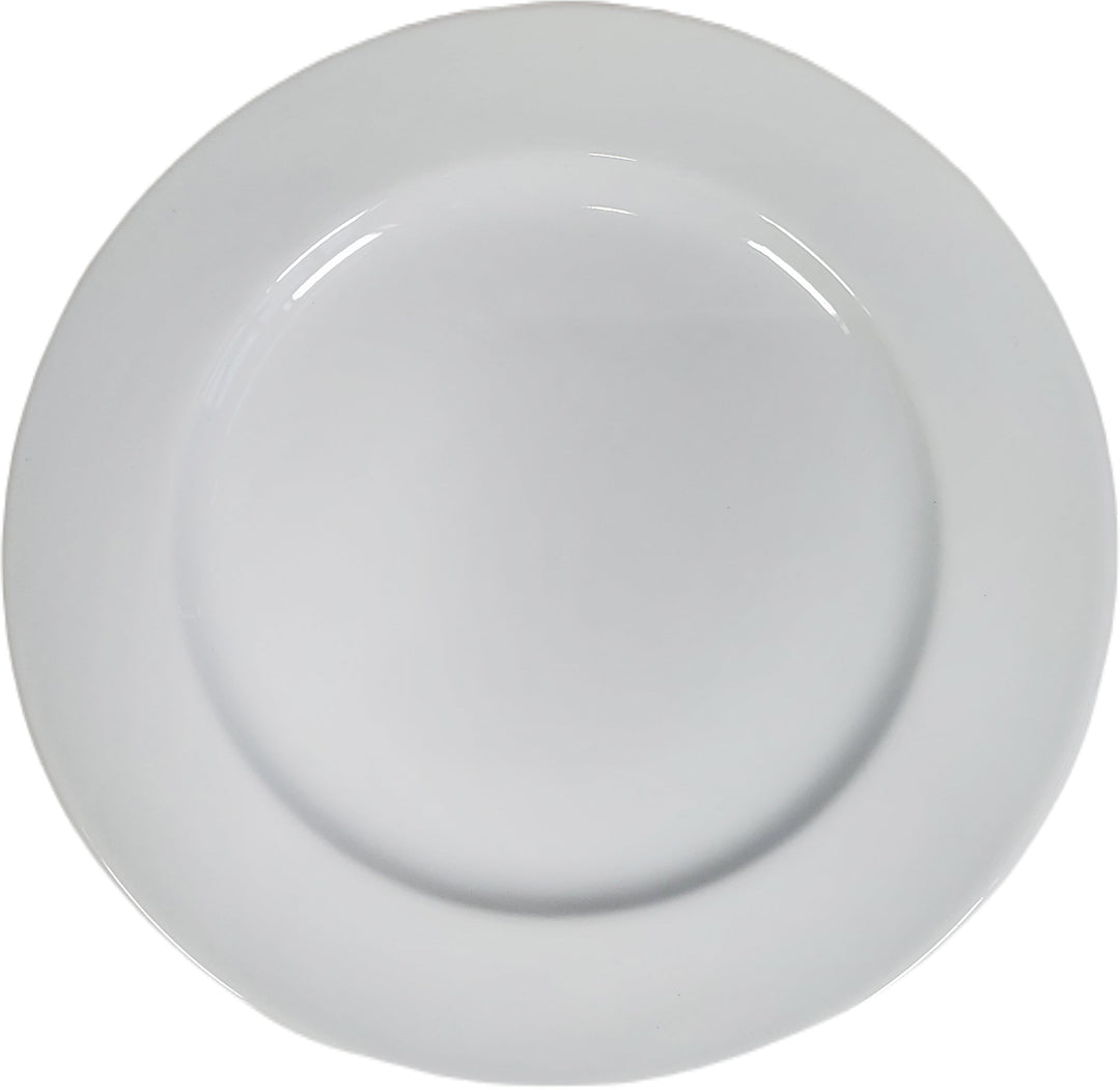 Pro-Kitchen - 9" Wide Rim Ceramic Plate - A1002-9