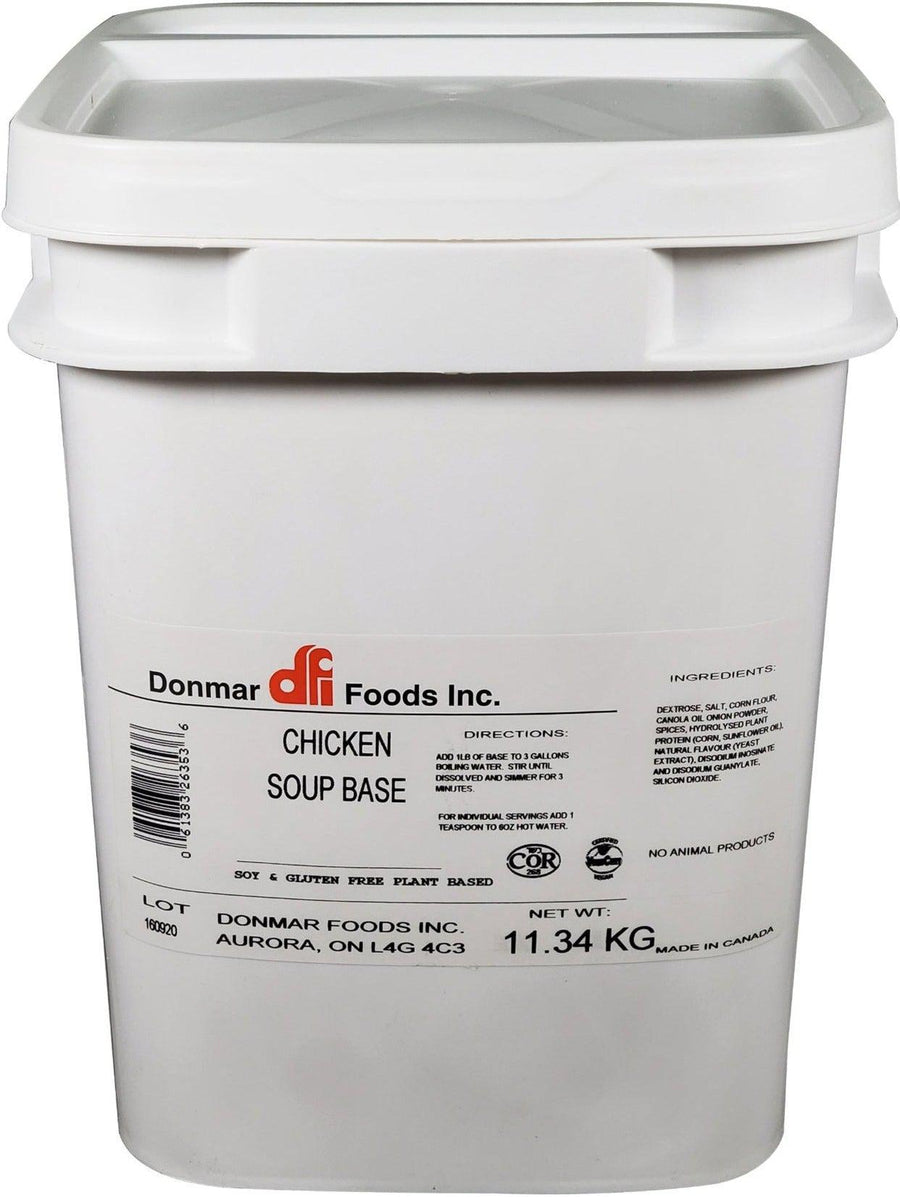 Soup Base Chicken No MSG - 1 x 11.34 kg - Don Mar - Restaurant and Foodservice Ingredients - Canadian Distribution