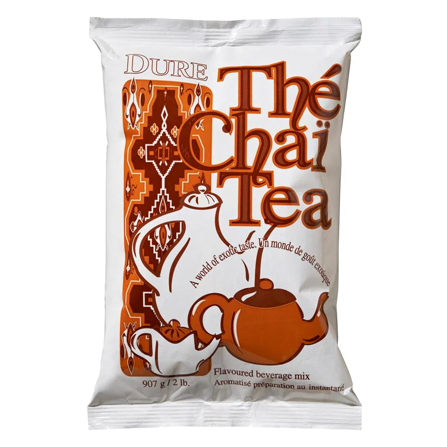 Dure Foods - Chai Tea Latte Mix - 6 x 907gr. bags per case