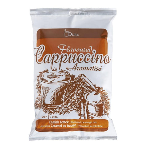 Dure Foods - English Toffee Cappuccino Mix - 6 x 907gr. bags per case
