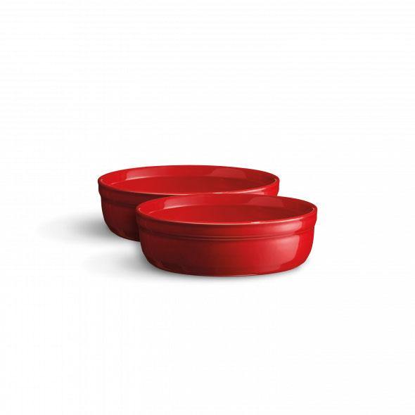EMILE HENRY Ceramic Crème Brûlée Ramekins, Set of 2 - Canadian Distribution - Ships Free Within Canada on Orders Above CAD $199