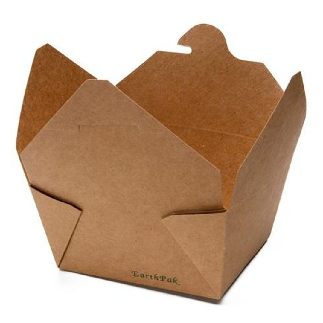 Box Food Take-Out #1 4.33 x 3.5 x 2.5 Kraft - 1 x 300 count - Cafe Express - Packaging and Accessories - Restaurant Supplies and Equipment - Canadian Distribution