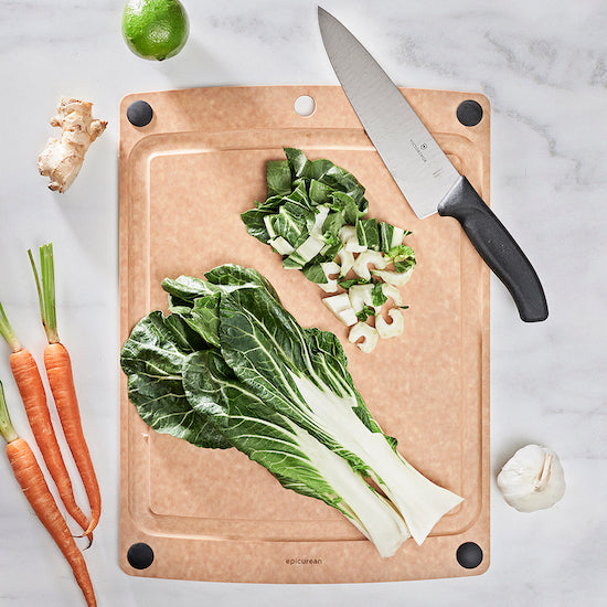 EPICUREAN All In One Series Cutting Board, 17.5" x 13", Natural