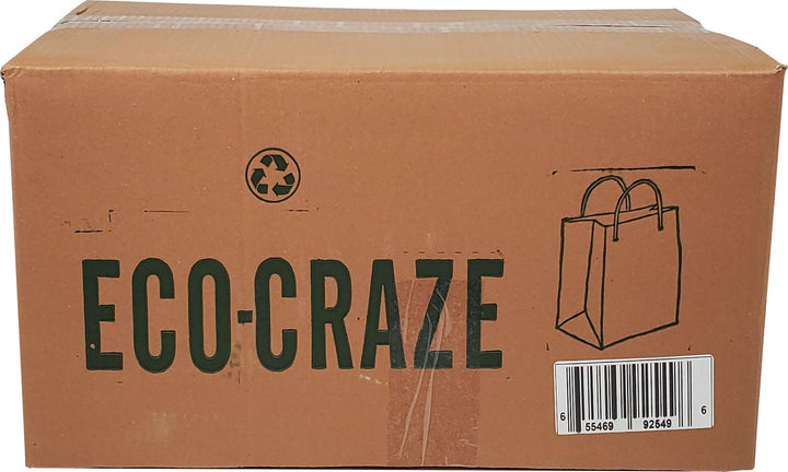 Eco-Craze - 8x5x11 Kraft Paper Bag - Twisted Handle - 250 count