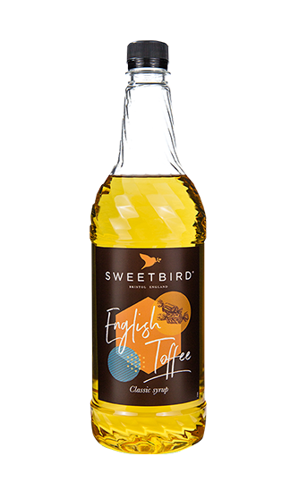Sweetbird Syrup - English Toffee - 6 x 1 L Case