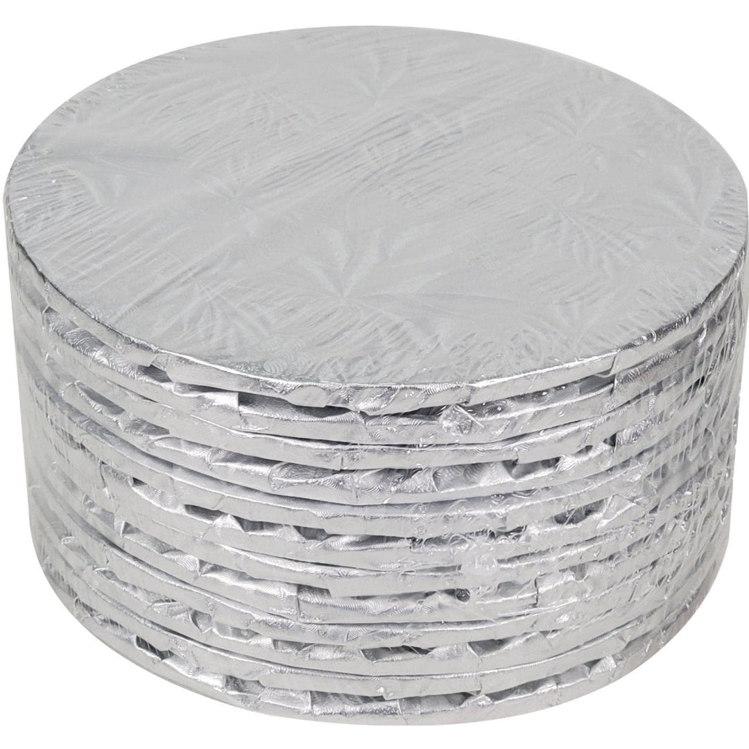 Decora - Cake Board - Round - Silver - 6x1/4