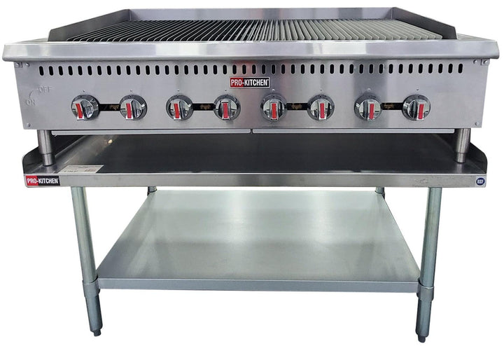 Pro-Kitchen - Charbroiler 160000 BTU 48"x30"x16" - GCB48