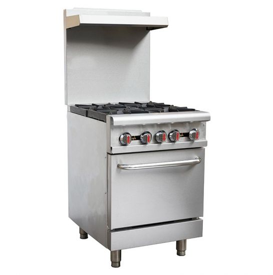 24" Gas Range - 4 Burners w/Oven - RGR24