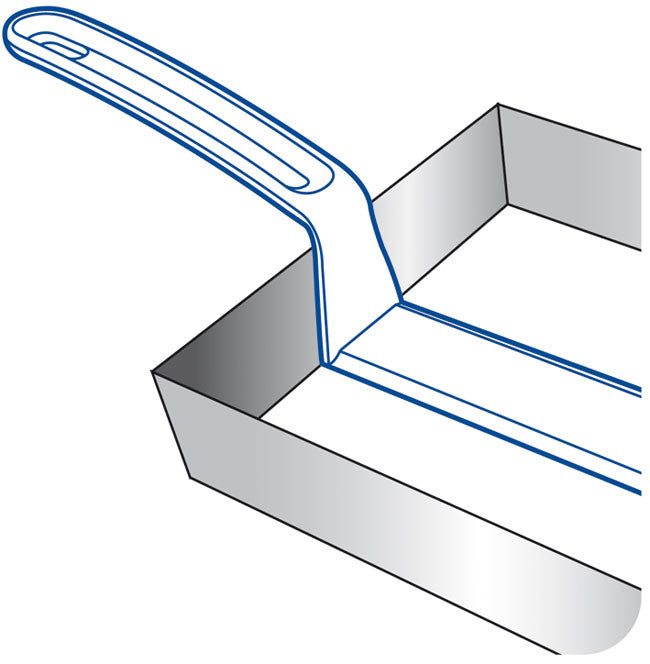 MATFER BOURGEAT Exoglass Heat-Resistant Offset Spatula, 17" - Canadian Distribution - Ships Free Within Canada on Orders Above CAD $199