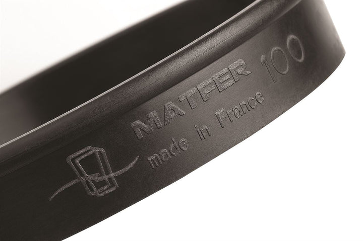 MATFER Exoglass Tart Rings, 3 1/6" / 8cm (pack of 6)