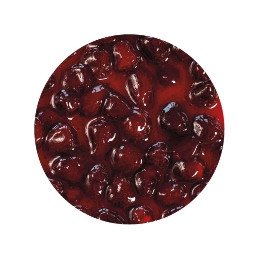 Wild Strawberry Sundae dessert topping texture image