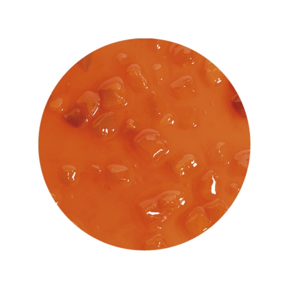 Mango Sundae Dessert Topping texture image