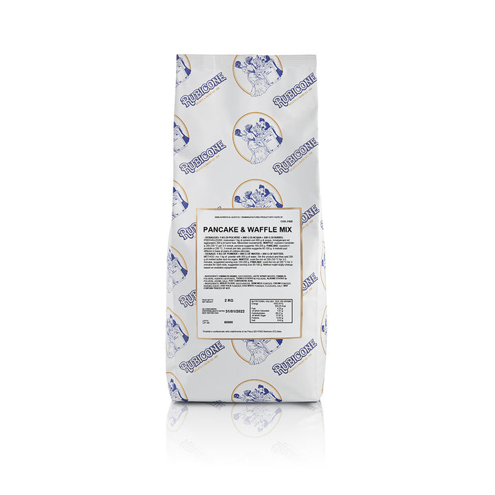Rubicone 2 KG Bag of Pancake & Waffle Mix on a white background