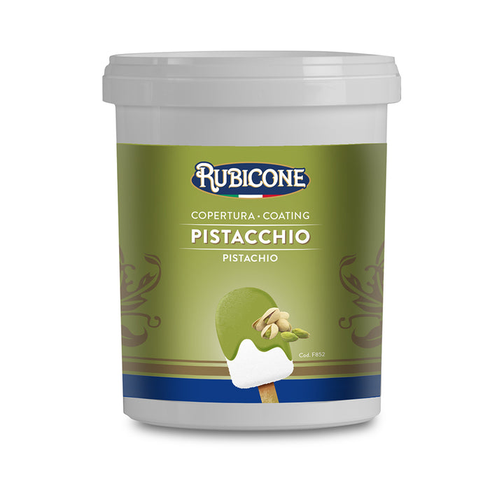 Pistachio Cool Cone Dip Coating - 1.5 KG Bucket - Canadian Distributor of Rubicone 